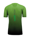 KARPOS Kurzarm Fahrrad-Shirt - VERVE MESH - Schwarz/Grün