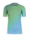 KARPOS Kurzarm Fahrrad-Shirt - LAVAREDO ULTRA - Grün/Blau