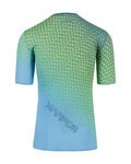KARPOS Kurzarm Fahrrad-Shirt - LAVAREDO ULTRA - Grün/Blau