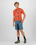 KARPOS Kurzarm Fahrradtrikot - VAL VIOLA - Orange