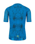 KARPOS Kurzarm Fahrradtrikot - VAL VIOLA - Blau/Grün