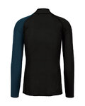 KARPOS Langarm Fahrrad-Shirt - DINAMICO OCTA - Schwarz/Blau
