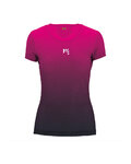 KARPOS Kurzarm Fahrrad-Shirt - VERVE MESH W - Blau/Rosa