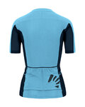KARPOS Kurzarm Fahrradtrikot - PRALONGIA EVO W - Blau