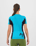 KARPOS Kurzarm Fahrradtrikot - PRALONGIA EVO W - Blau