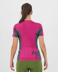 KARPOS Kurzarm Fahrradtrikot - PRALONGIA EVO W - Rosa
