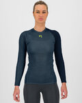 KARPOS Langarm Fahrrad-Shirt - DINAMICO OCTA W - Blau