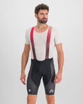SPORTFUL Kurze Fahrradhose mit Trägern - PETER SAGAN BODYFIT CLASSIC - Schwarz