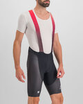 SPORTFUL Kurze Fahrradhose mit Trägern - PETER SAGAN BODYFIT CLASSIC - Schwarz