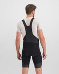 SPORTFUL Kurze Fahrradhose mit Trägern - PETER SAGAN SUPERGIARA - Schwarz
