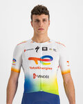 SPORTFUL Kurzarm Fahrradtrikot - TOTAL ENERGIES BOMBER - Weiß/mehrfarbig