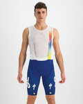 SPORTFUL Kurze Fahrradhose mit Trägern - TOTAL ENERGIES BODYFIT - Blau