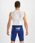 SPORTFUL Kurze Fahrradhose mit Trägern - TOTAL ENERGIES BODYFIT - Blau