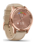 GARMIN Smartwatch - VIVOMOVE LUXE 18K ROSE GOLD - Rosa/Gold/Beige