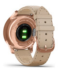 GARMIN Smartwatch - VIVOMOVE LUXE 18K ROSE GOLD - Rosa/Gold/Beige