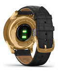 GARMIN Smartwatch - VIVOMOVE LUXE 24K GOLD - Schwarz/Gold