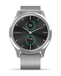 GARMIN Smartwatch - VIVOMOVE LUXE - Silber