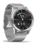 GARMIN Smartwatch - VIVOMOVE LUXE - Silber