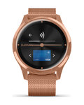 GARMIN Smartwatch - VIVOMOVE LUXE 18K ROSE GOLD - Rosa/Gold