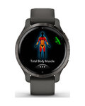 GARMIN Smartwatch - VENU 2S - Anthrazit