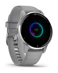 GARMIN Smartwatch - VENU 2 PLUS - Grau/Silber