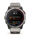 GARMIN Smartwatch - QUATIX 7X - Silber
