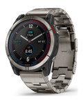 GARMIN Smartwatch - QUATIX 7X - Silber