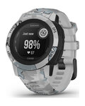 GARMIN Smartwatch - INSTINCT 2S - Grau/Grün