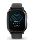 GARMIN Smartwatch - VENU SQ 2 MUSIC - Schwarz