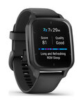 GARMIN Smartwatch - VENU SQ 2 MUSIC - Schwarz