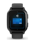 GARMIN Smartwatch - VENU SQ 2 MUSIC - Schwarz