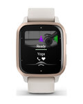 GARMIN Smartwatch - VENU SQ 2 MUSIC - Elfenbein