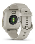GARMIN Smartwatch - VENU SQ 2 MUSIC - Grau/Gold