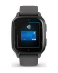 GARMIN Smartwatch - VENU SQ 2 MUSIC - Grau