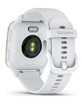 GARMIN Smartwatch - VENU SQ 2 MUSIC - Gold/Weiß