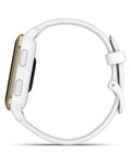 GARMIN Smartwatch - VENU SQ 2 MUSIC - Gold/Weiß