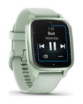GARMIN Smartwatch - VENU SQ 2 MUSIC - Hellgrün