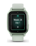 GARMIN Smartwatch - VENU SQ 2 MUSIC - Hellgrün
