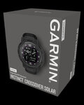 GARMIN Smartwatch - INSTINCT CROSSOVER SOLAR TACTICAL EDITION - Schwarz