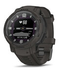 GARMIN Smartwatch - INSTINCT CROSSOVER SOLAR - Anthrazit