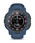 GARMIN Smartwatch - INSTINCT CROSSOVER SOLAR - Blau