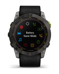 GARMIN Smartwatch - ENDURO 2 - Schwarz