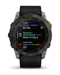 GARMIN Smartwatch - ENDURO 2 - Schwarz