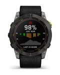 GARMIN Smartwatch - ENDURO 2 - Schwarz