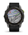 GARMIN Smartwatch - ENDURO 2 - Schwarz