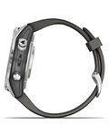 GARMIN Smartwatch - FENIX 7S PRO SOLAR - Anthrazit/Silber