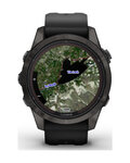 GARMIN Smartwatch - FENIX 7S PRO SAPPHIRE SOLAR - Schwarz