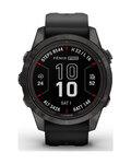 GARMIN Smartwatch - FENIX 7S PRO SAPPHIRE SOLAR - Schwarz