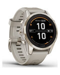 GARMIN Smartwatch - FENIX 7S PRO SAPPHIRE SOLAR - Grau
