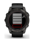 GARMIN Smartwatch - FENIX 7 PRO SAPPHIRE SOLA - Schwarz